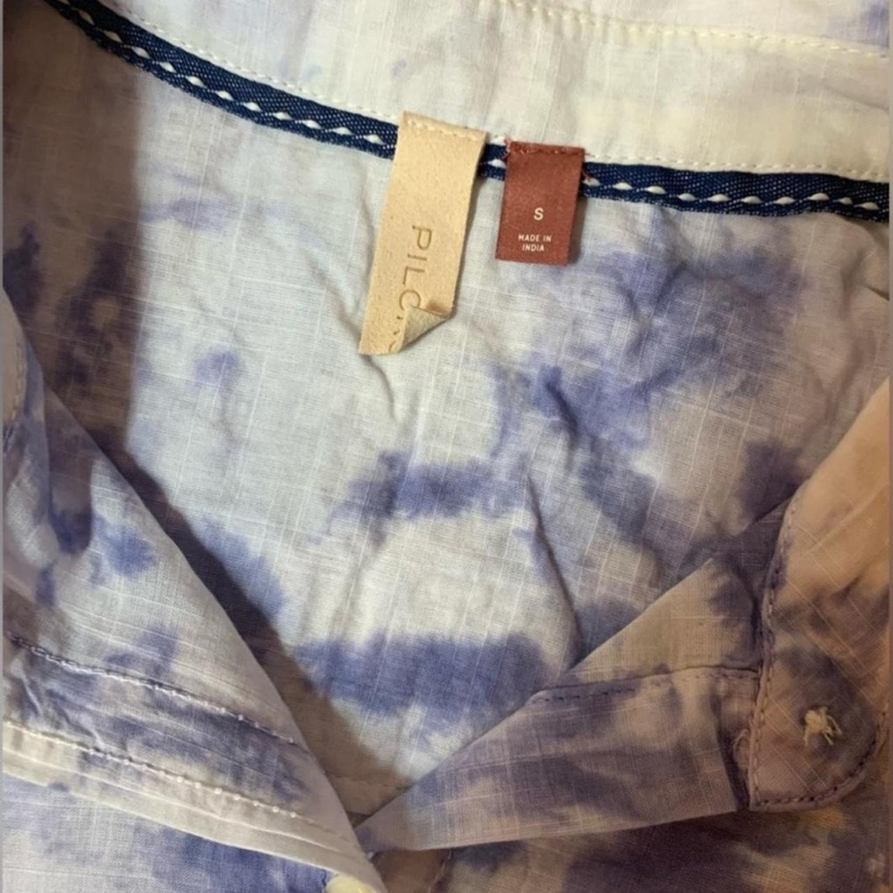 Anthro x Pilcro Embroidered Eyelet Top - Picture 5 of 8